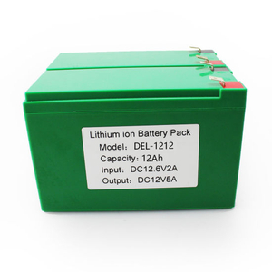 Conjunto de bateria de lítio de luz solar 12V / 24V de alta qualidade
